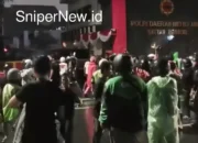 Massa Ojek Online Datangi Mako Brimob Polda Metro Jaya Tuntut Keadilan Insiden Pejompongan