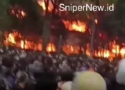 Rumah Mewah di Bandung Terbakar Saat Aksi Demonstrasi di DPRD Jabar