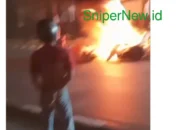 Kericuhan Warnai Aksi Massa di DPRD Makassar, Kantor dan Kendaraan Terbakar