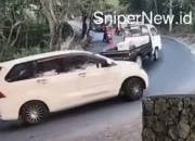 Tanjakan Goa Gong Kembali Macet Akibat Kendaraan Gagal Menanjak