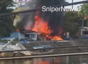Kebakaran Heboh di Jantung Kota Padang: Rumah di Aie Air Tawar
