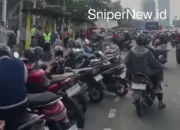 Lalin Gatot Subroto Arah Slipi Tetap Lancar Meski Ada Aksi Demo