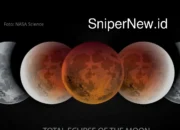 Langit Sumsel Diselimuti Blood Moon: Fenomena Langka Gerhana Bulan Total 7–8 September 2025