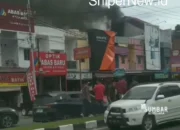 Kebakaran Rumah Makan di Payakumbuh Berhasil Dipadamkan, Tanpa Korban Jiwa