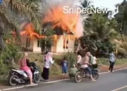 Kebakaran Hanguskan Satu Rumah di Lunang Tengah, Pesisir Selatan