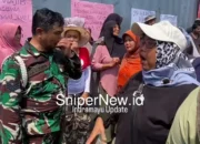 Warga Balongan Demo Pertamina Soal Penghentian Bantuan Susu CSR