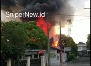 Kebakaran Rumah di Buahbatu, Bandung: Petugas Damkar Bergerak Cepat, Tidak Ada Korban Jiwa