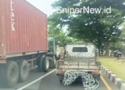 Tragedi di Jalur Cepat Soekarno-Hatta, Pemotor Tewas Usai Tabrak Truk