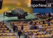 Delegasi Indonesia Walk Out Saat Pidato PM Israel di Sidang Umum PBB