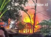 Tujuh Rumah Hangus di Bangun Rejo, Korsleting Listrik Diduga Jadi Pemicu