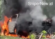 Mobil “Ninja Sawit” Dibakar Massa di Mukomuko, Pelaku Curi Sawit Ditangkap Warga