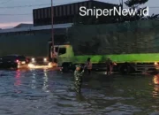 Banjir Genangi Kaligawe, TNI Imbau Pengendara Motor Lewat Jalur Alternatif