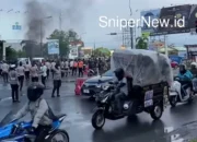 Warga Kramatwatu Kembali Gelar Aksi Protes Jalan Gelap dan Truk Tambang