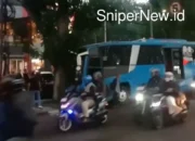 Bus Damri Tabrak Pohon di Depan KFC Setiabudi, Diduga Rem Blong-Tak Ada Korban Jiwa