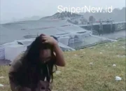 Hujan Deras dan Angin Kencang Robohkan Panggung Festival UMKM di Gunung Sindur