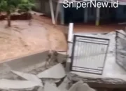 Banjir Bandang Terjang Cisolok dan Cikakak, Akses Jalan Terputus-Warga Diminta Tetap Waspada