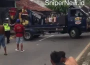 Truk Muatan Telur Terbalik di Kalasan, Lalu Lintas Kembali Lancar Usai Evakuasi