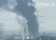Asap Hitam Pekat Membumbung, Kebakaran Terjadi di Kawasan Cililitan