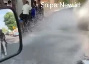 Kecelakaan di Tanjung KLU, Pengendara Motor Alami Patah Tulang