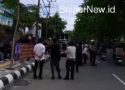 Aksi di Depan DPRD Kalsel, Jalan Lambung Mangkurat Tetap Dibuka