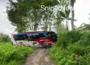 Bus Peziarah Asal Ngawi Tersesat di Pati Saat Menuju Makam Sunan Muria, Warga Gempar