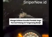 Hujan Deras Guyur Bekasi, Pondok Ungu Permai Tergenang Banjir Sore Ini