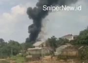 Asap Hitam Misterius Membumbung di Langit Cipayung, Warga Depok Heboh Cari Sumbernya!