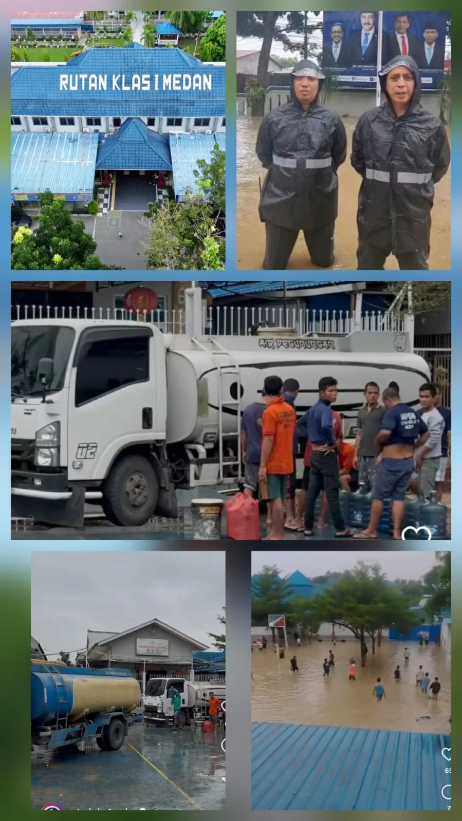 Rutan Kelas I Medan Sukses Tangani Banjir, Warga Binaan Dievakuasi ke Tempat Aman* IMG-20251128-WA0625