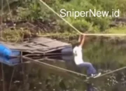 Meniti Tali Demi Ilmu: Perjuangan Siswa di Kalbar Menyeberangi Sungai untuk Sekolah