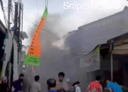 Kebakaran Heboh di Pondok Aren: Warga Panik, Petugas Selidiki Penyebab