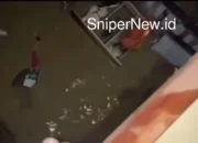 Ayah Pahlawan di Tengah Banjir: Selamatkan Keluarga, Naik ke Atap Terakhir