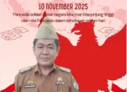 Iklan: Zainal Abidin, S.Pd.M.M, Camat Banyumas Kabupaten Pringsewu Ucapakan Selamat Hari Pahlawan 2025