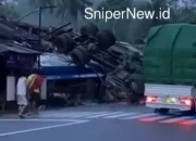 Truk Pengangkut Solar Tabrak Rumah Warga di Purworejo, Diduga Akibat Rem Blong