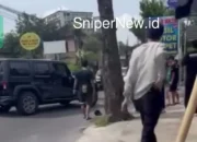 Tabrakan di Palagan Bawah: Rubicon vs Motor, Satu Pengendara Terluka