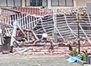 Gazebo FKIP Tasikmalaya Roboh, 18 Orang Terluka