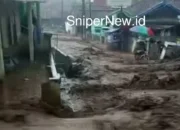 Banjir Mendadak Terjang Kampung Cibojong Garut Usai Hujan Deras di Pegunungan
