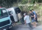 Elf Tergelincir di Barupring, Lalu Lintas Tegal–Purwokerto Sempat Macet