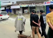 Hujan Deras Guyur Aceh Utara, Sejumlah Ruas Jalan Tergenang