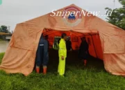 BPBD Sergai Dirikan 3 Tenda Siaga, Antisipasi Banjir Meningkat