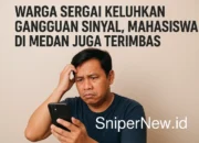 Heboh! Warga Sergai Keluhkan Gangguan Sinyal, Mahasiswa di Medan Juga Terimbas