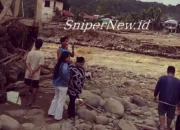 Debu Lumpur Banjir Ganggu Pernafasan Warga Pasa Baru Padang