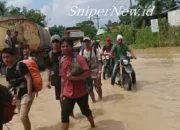 Internet Pulih, Warga Langsa Masih Terisolir Akibat Genangan Air