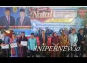 Natal Pemkab Sergai, Donasi Rp600 Juta untuk Bencana