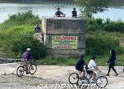 Aktivitas Warga Abaikan Larangan Bendungan Way Sekampung