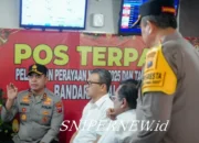 Kapolda Sumut Tinjau Pos Nataru Bandara Kualanamu