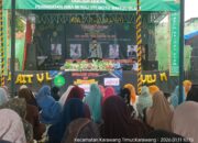 Warga Kondang Jaya Antusias Ikuti Tabligh Akbar Isra Mi’raj Nabi Muhammad SAW