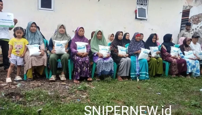 65 Warga Terima Bantuan Tunai, Solidaritas Sosial Menghangatkan Desa Balaradin