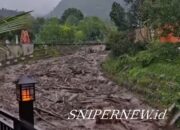 Banjir Susulan Terjang Bener Meriah, Sungai Cukup Deras Bawa Lumpur dan Gelondongan Kayu
