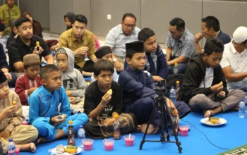 Berjalan Sukses, BRI Balige Gelar Buka Puasa dan Berbagi Paket Ramadhan Kepada Yatim Piatu Dhuafa