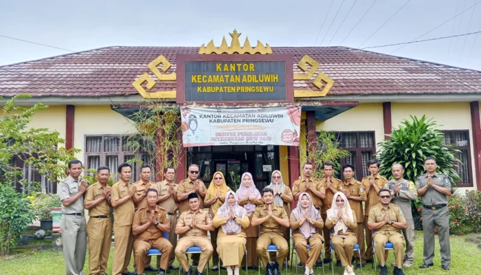Ucapan Idul Fitri Camat Adiluwih Sarat Makna Kebersamaan Mendalam